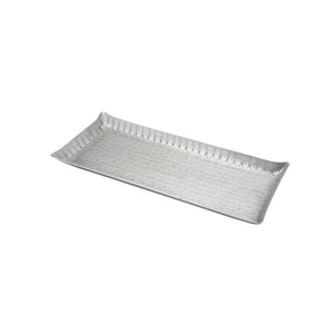 Arcs Aluminium Large Rectangle Tray