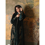 Emerald Green Hooded Abaya