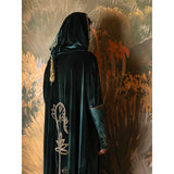 Emerald Green Hooded Abaya