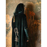 Emerald Green Hooded Abaya