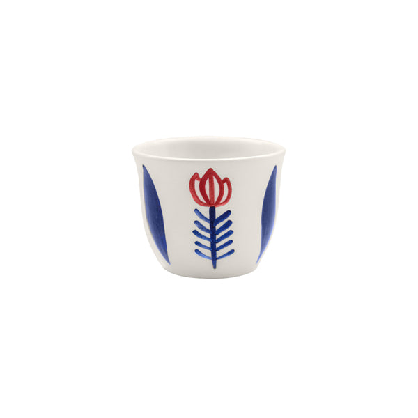 Tulip Blue Coffee Cup