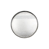 Triangles Aluminium Round Tray