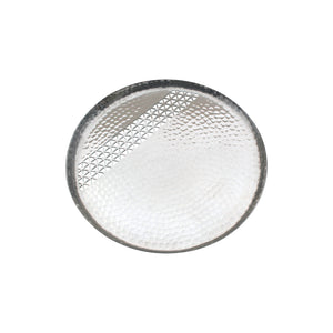 Triangles Aluminium Round Tray