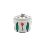 Mouftah El Chark Tulip Pattern Sugar Pot