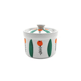 Mouftah El Chark Tulip Pattern Sugar Pot
