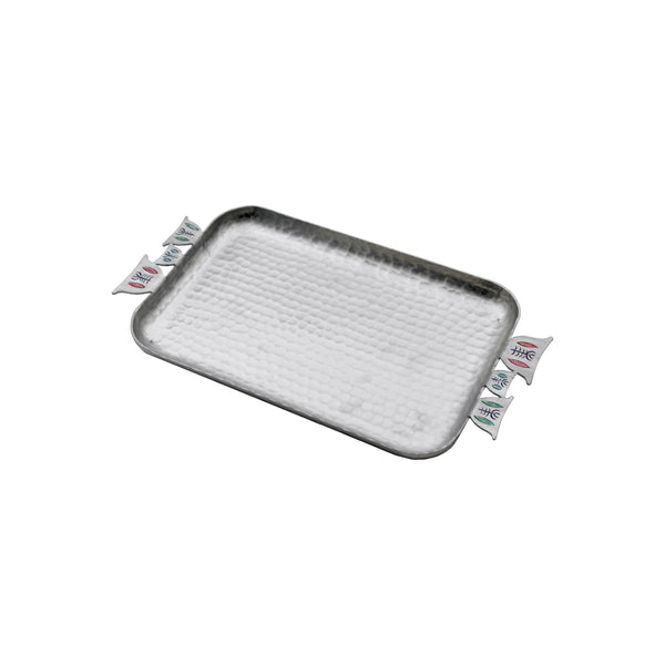 Coffee Cups Handle Aluminium Tray