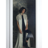 Royal Leaves White Abaya