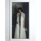 Royal Leaves White Abaya