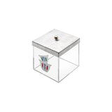Mouftah El Chark Two Coffee Cups Aluminium Box
