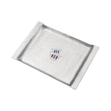 Mouftah El Chark Two Coffee Cups Aluminium Rectangle Tray