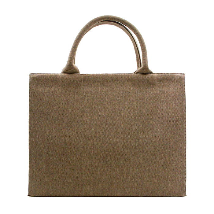 Butterflies Floral Beige Handbag