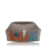 Jellyfish Beige Clutch