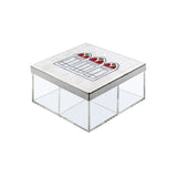 Mouftah El Chark Arched Windows Tea Box - 4 compartments