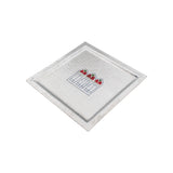 Mouftah El Chark Arched Windows Aluminium Square Tray