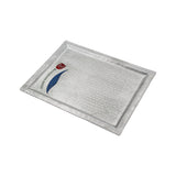 Mouftah El Chark Tulip Rectangular Aluminium Tray