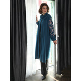 Arabic Sleeves Teal Jacket