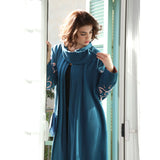 Arabic Sleeves Teal Jacket