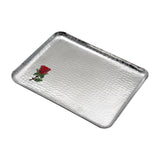 Mouftah El Chark Flower Aluminium Tray - Large