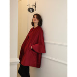 Vine Burgundy Cape