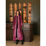The Velvet Letter Abaya