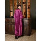 The Velvet Letter Abaya