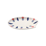Mouftah El Chark Blue Tulip Tomatoes Plate
