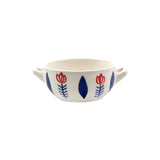 Mouftah El Chark Blue Tulip Handled Bowl