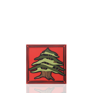 Cedar of Lebanon 3D Wood Poster