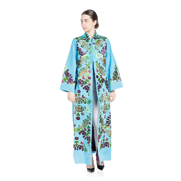 Steal The Show Abaya - Turquoise 
