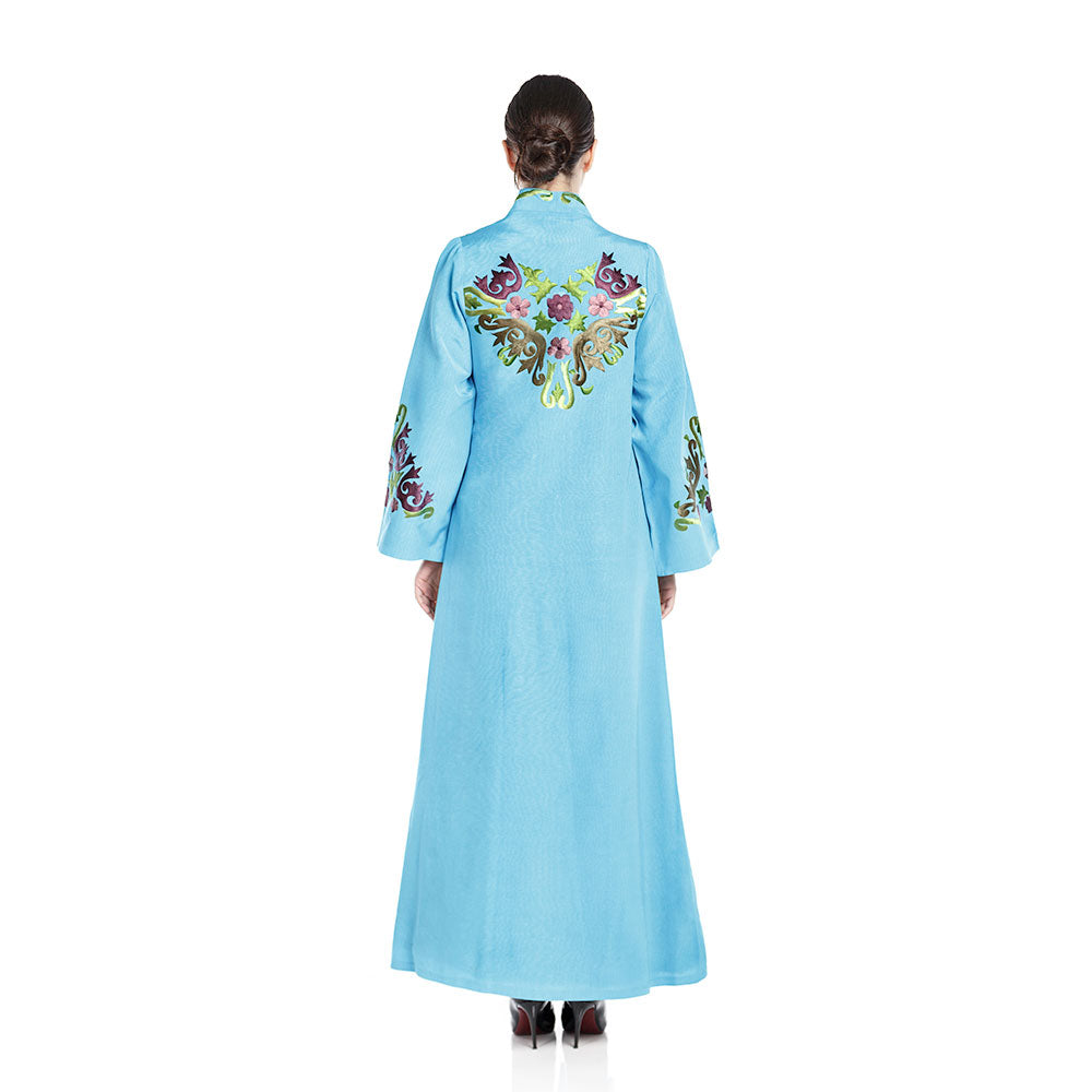 Steal The Show Abaya - Turquoise 