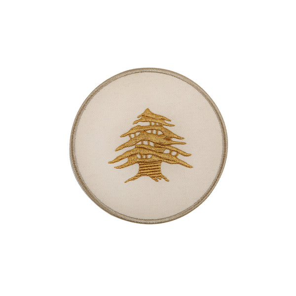 Golden Cedar Coasters - Set of 6