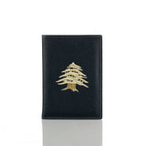 Black Cedar Passport Holder