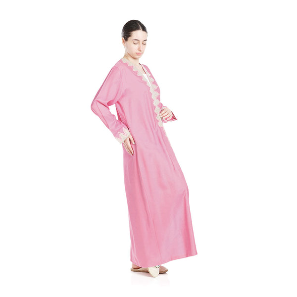 Relax In Style Abaya - Candy Pink