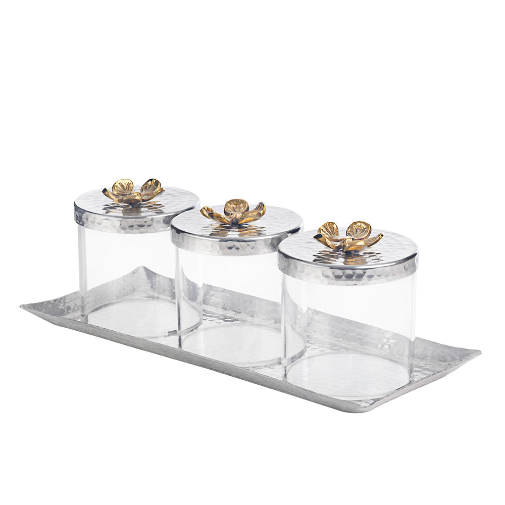 Round Orchid Boxes With Tray