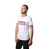 Beirut Burgundy on White Men's T-shirt