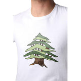 Cedar of Lebanon White Men's T-shirt