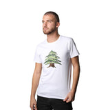 Cedar of Lebanon White Men's T-shirt