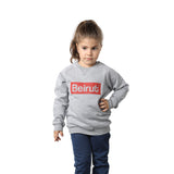 Beirut Red on Grey Kids Sweater