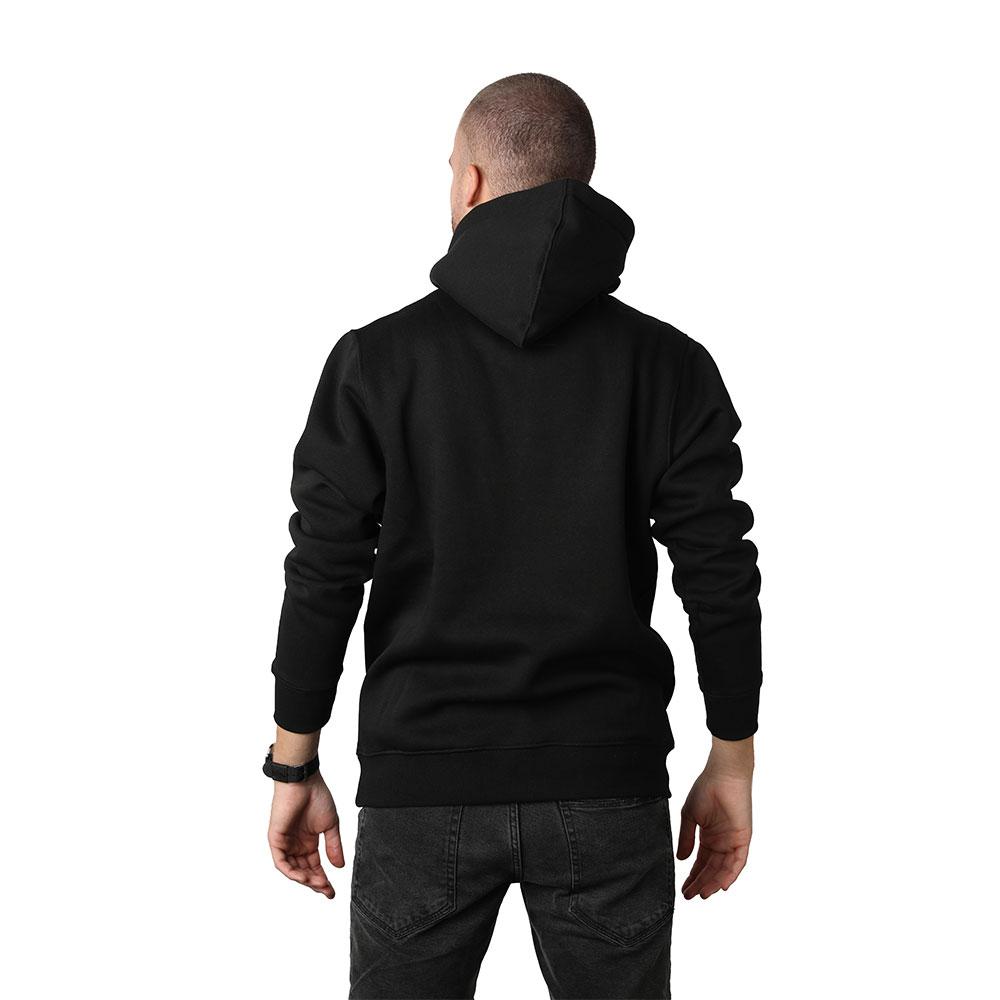 Embroidered Beirut White on Black Men's Hoodie