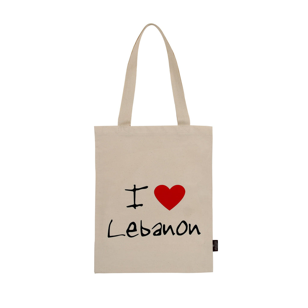 Mouftah El Chark I Love Lebanon Tote Bag