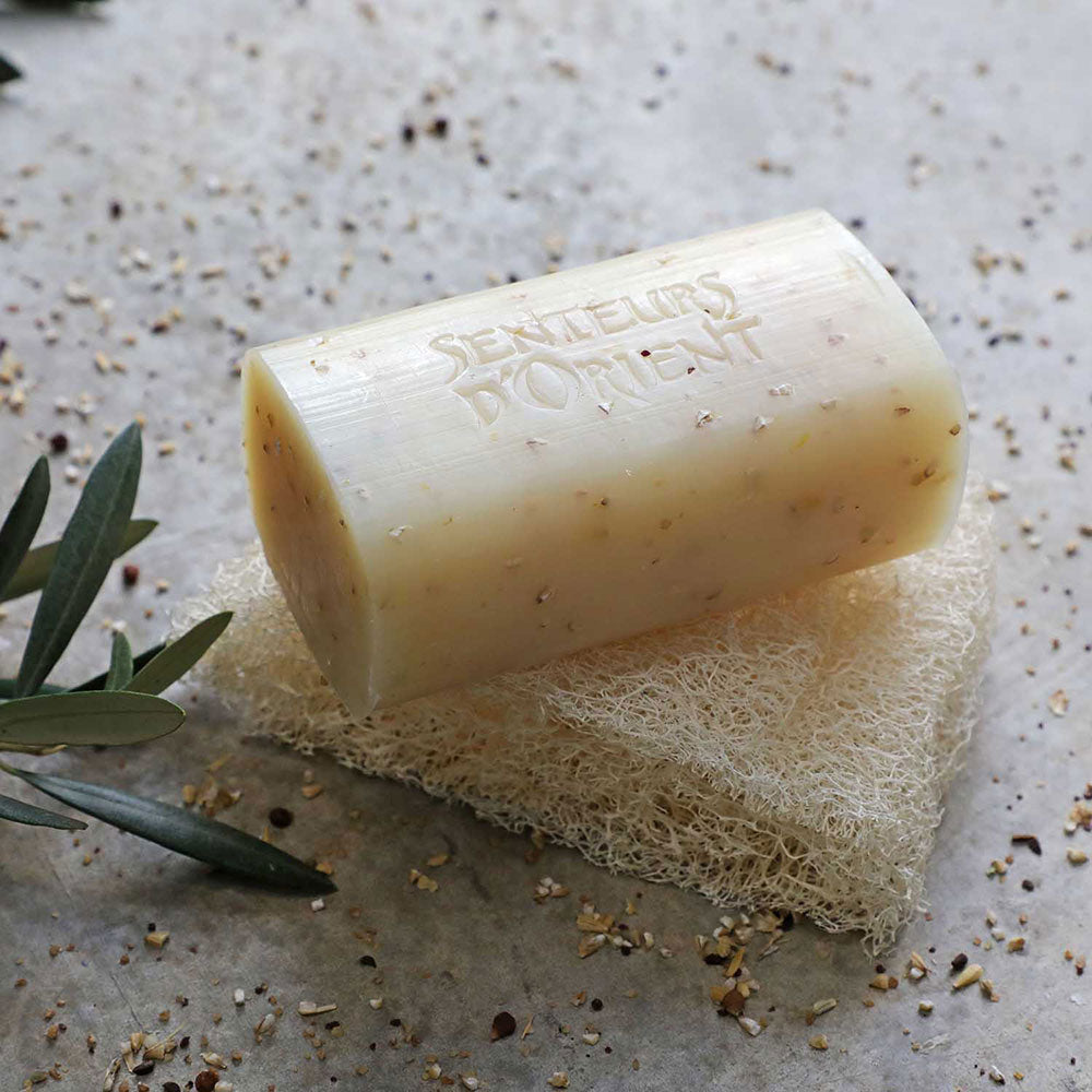 Almond Exfoliant Rough-Cut Bar Soap
